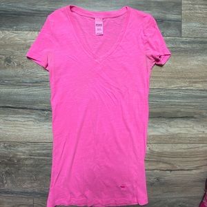 Pink V Neck